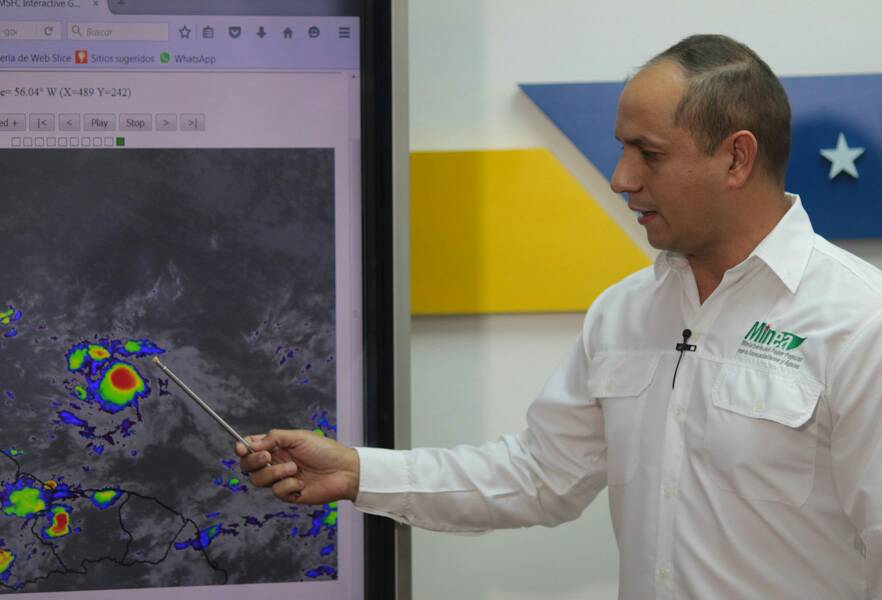 Tormenta tropical Don se ubica a unos 780 kilómetros al oriente de Venezuela