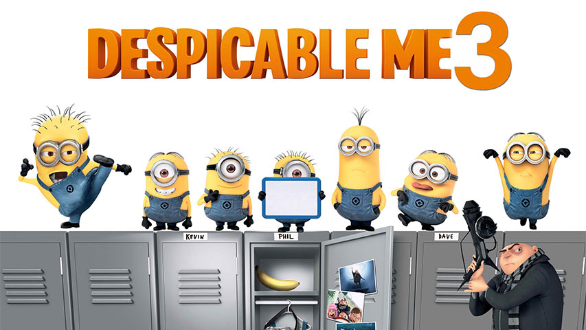 “Despicable Me 3” encabeza taquillas en EEUU y Canadá