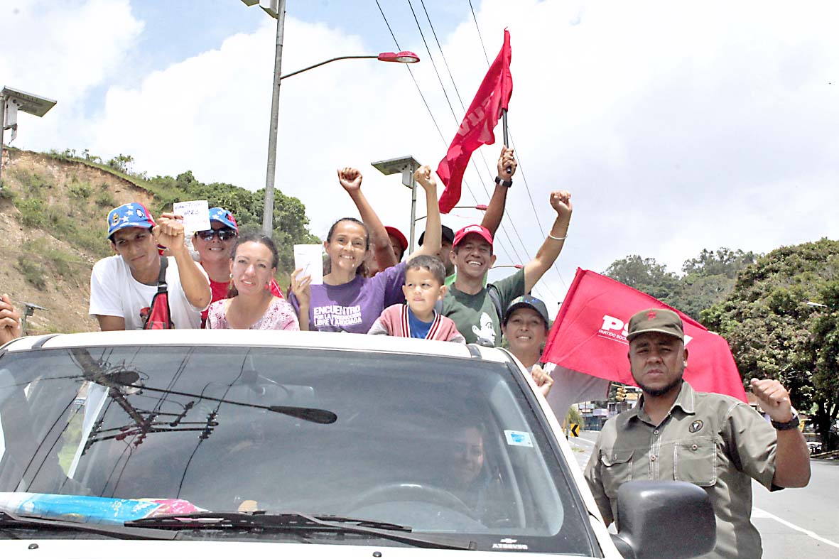 Carnaval Electoral arrancó en Guaicaipuro