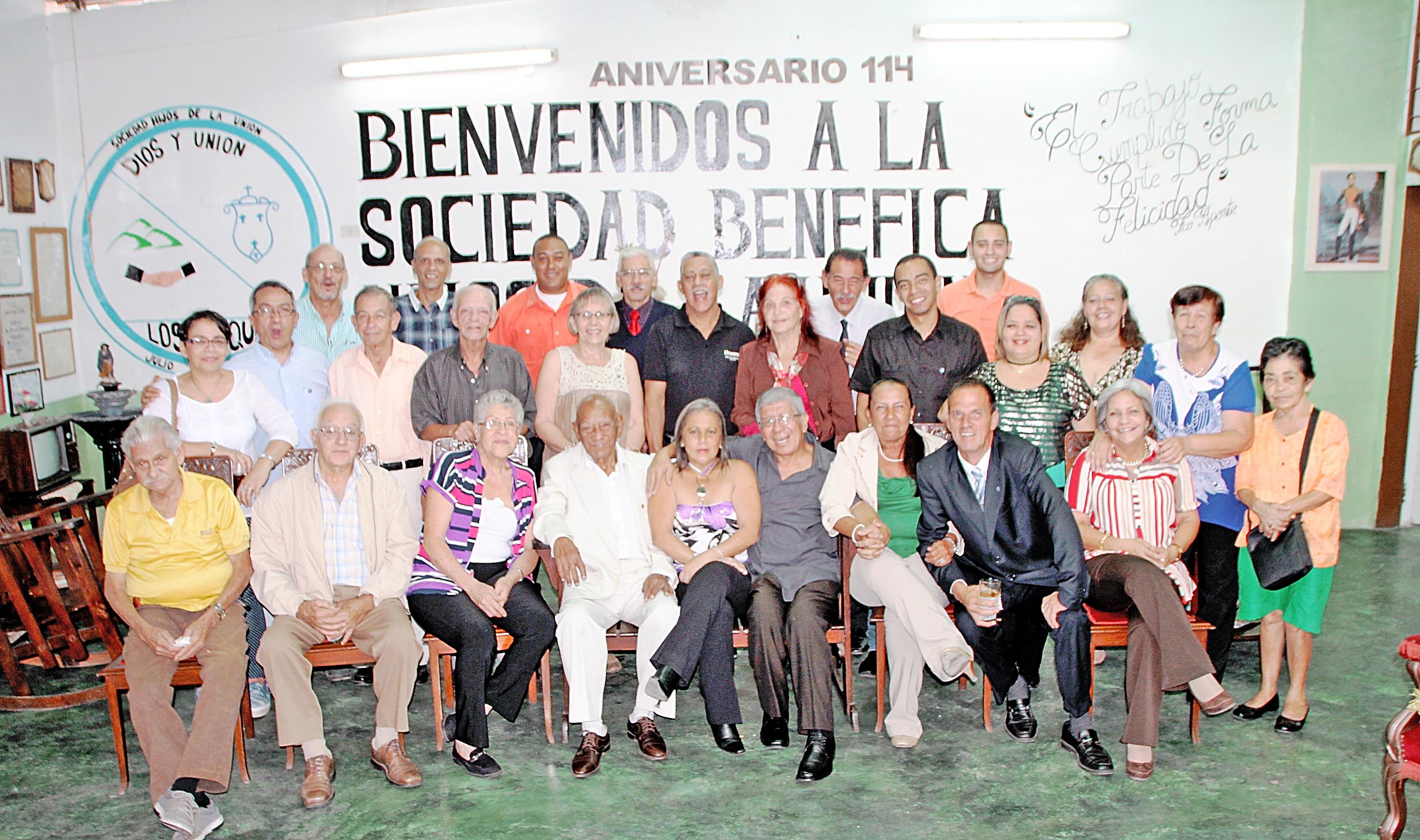 Hijos de la Unión celebró 114  años al servicio de la Comunidad