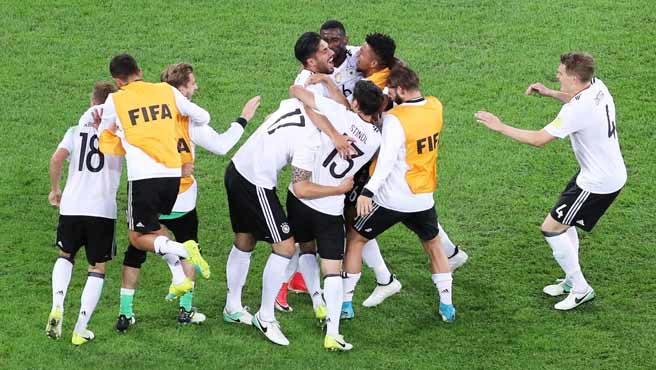 Alemania le ganó la Confederaciones por la mínima a Chile