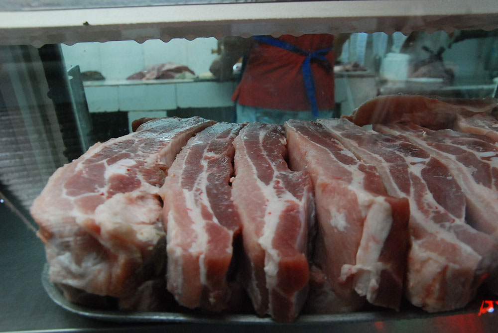 Consumo de carne de cerdo disminuyó