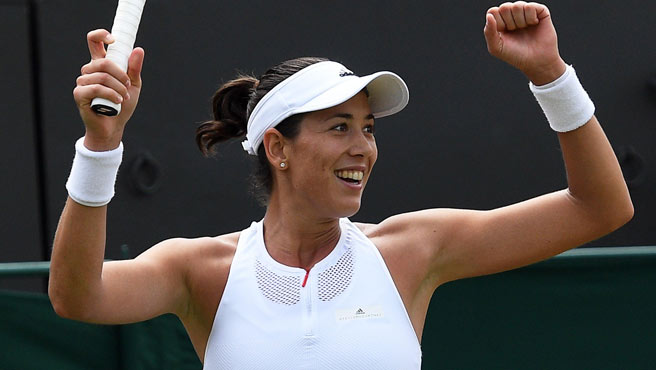 Muguruza sigue pisando fuerte en Wimbledon