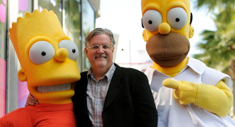 El creador de “Los Simpsons” hará una comedia animada para Netflix