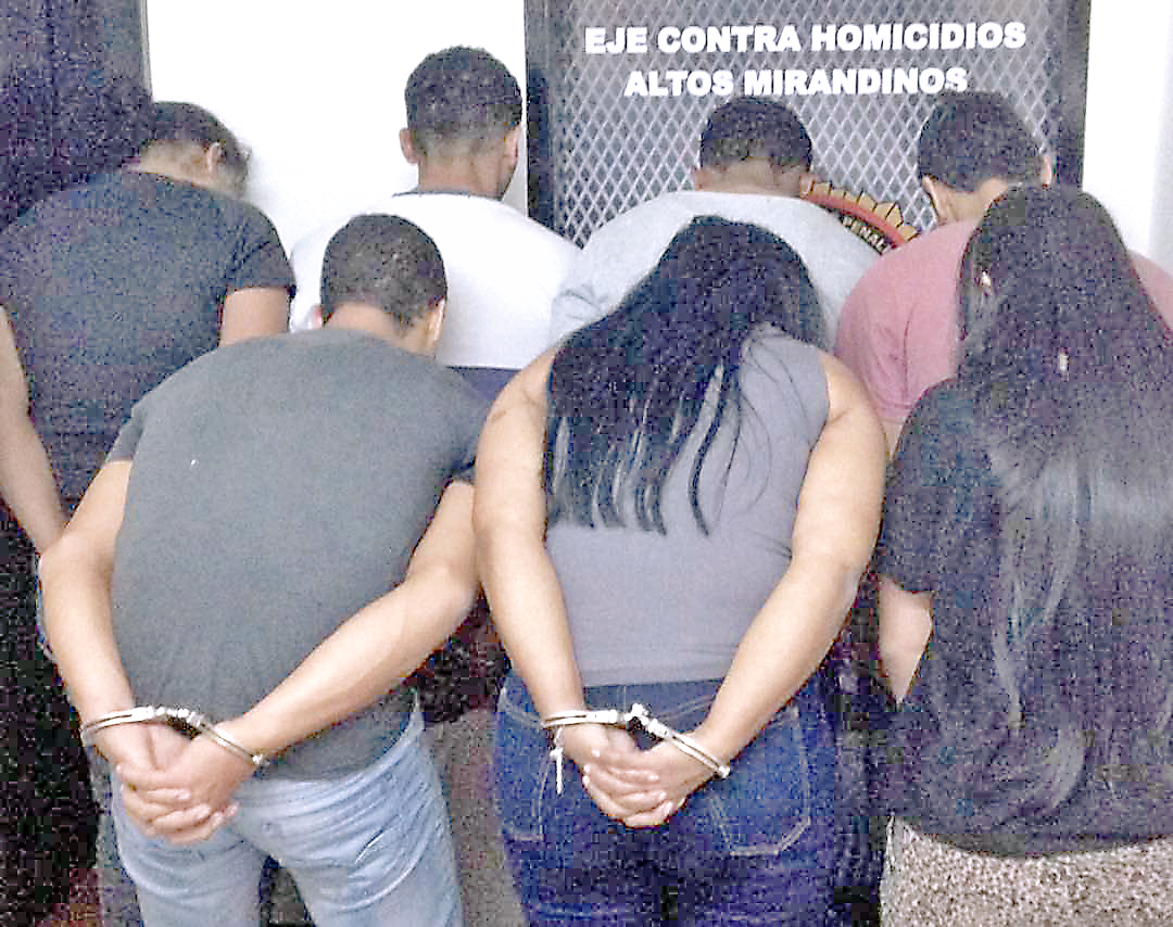 Tras las rejas involucrados en crimen pasional