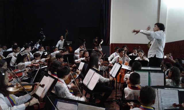 Orquesta juvenil e Iniciación Carrizal cerraron temporada escolar con un gran concierto