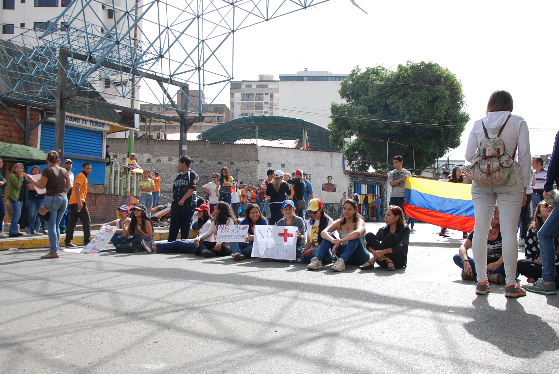 “Trancazo” terminó con 13 detenidos