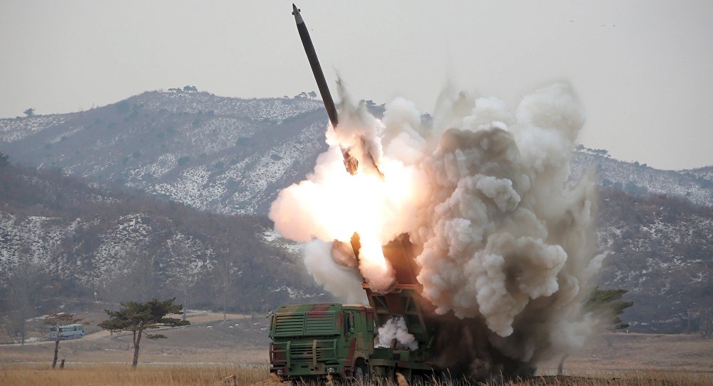 Corea del Norte lanzó  un misil sobre Japón 