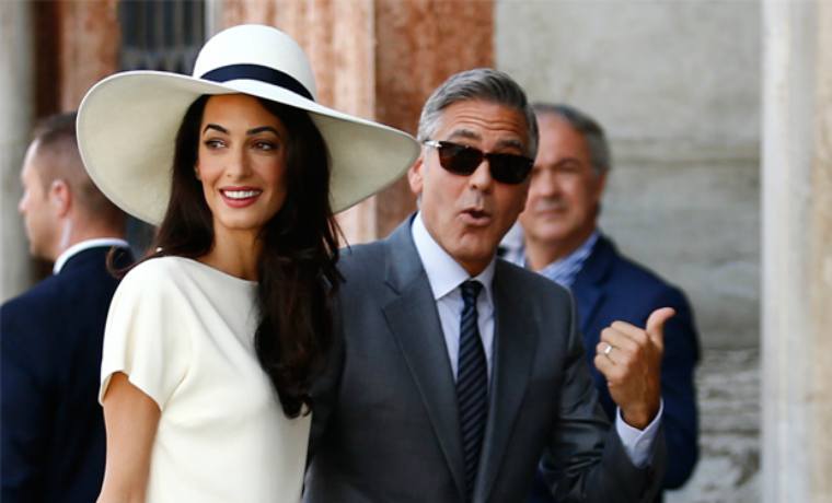 George Clooney y su esposa crearán siete escuelas para refugiados sirios
