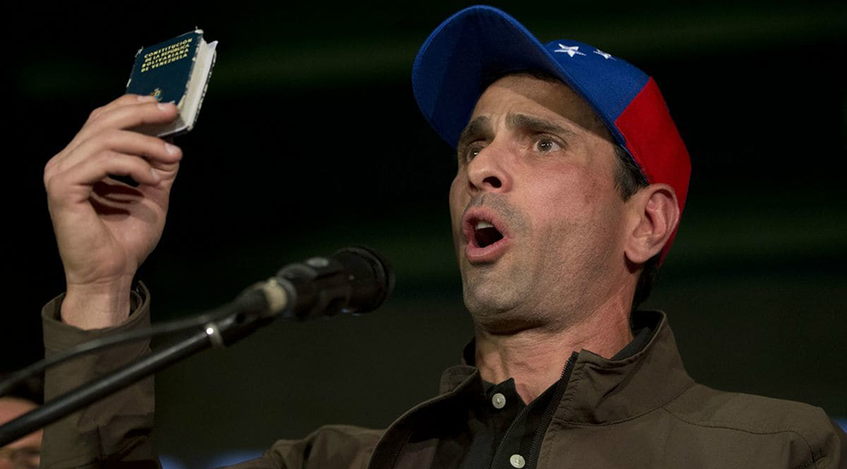 Capriles anunció que primarias de la MUD podrían realizarse el 3 de septiembre
