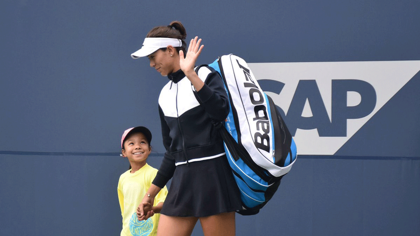 Muguruza se quedó en puertas de la final del torneo de Stanford