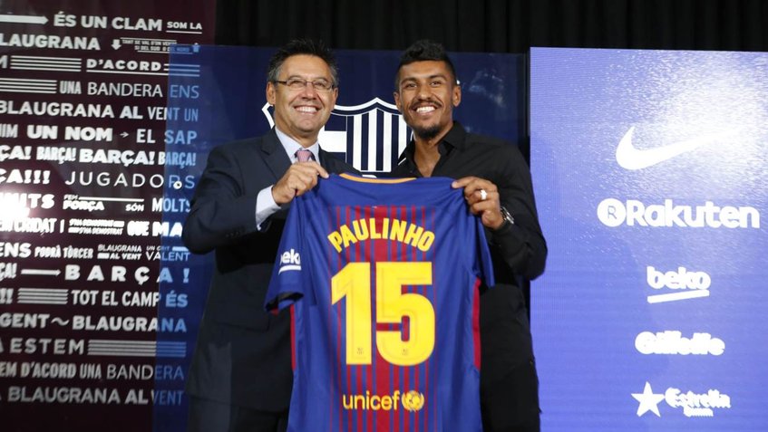 Paulinho, el nuevo fichaje del Barcelona llega “con mucha confianza”