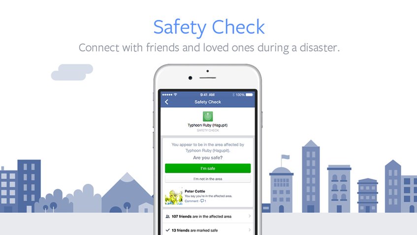 Facebook hace más accesible función “Safety Check” para sus usuarios
