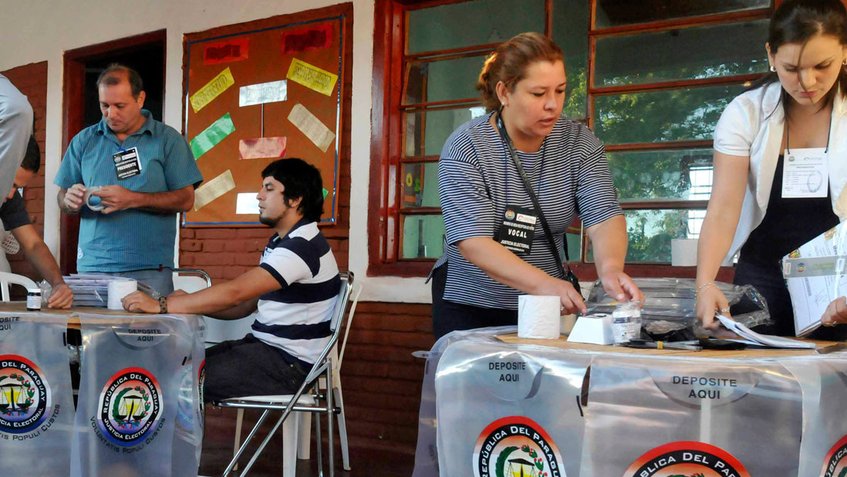 Paraguayos irán a las urnas el 22 de abril de 2018