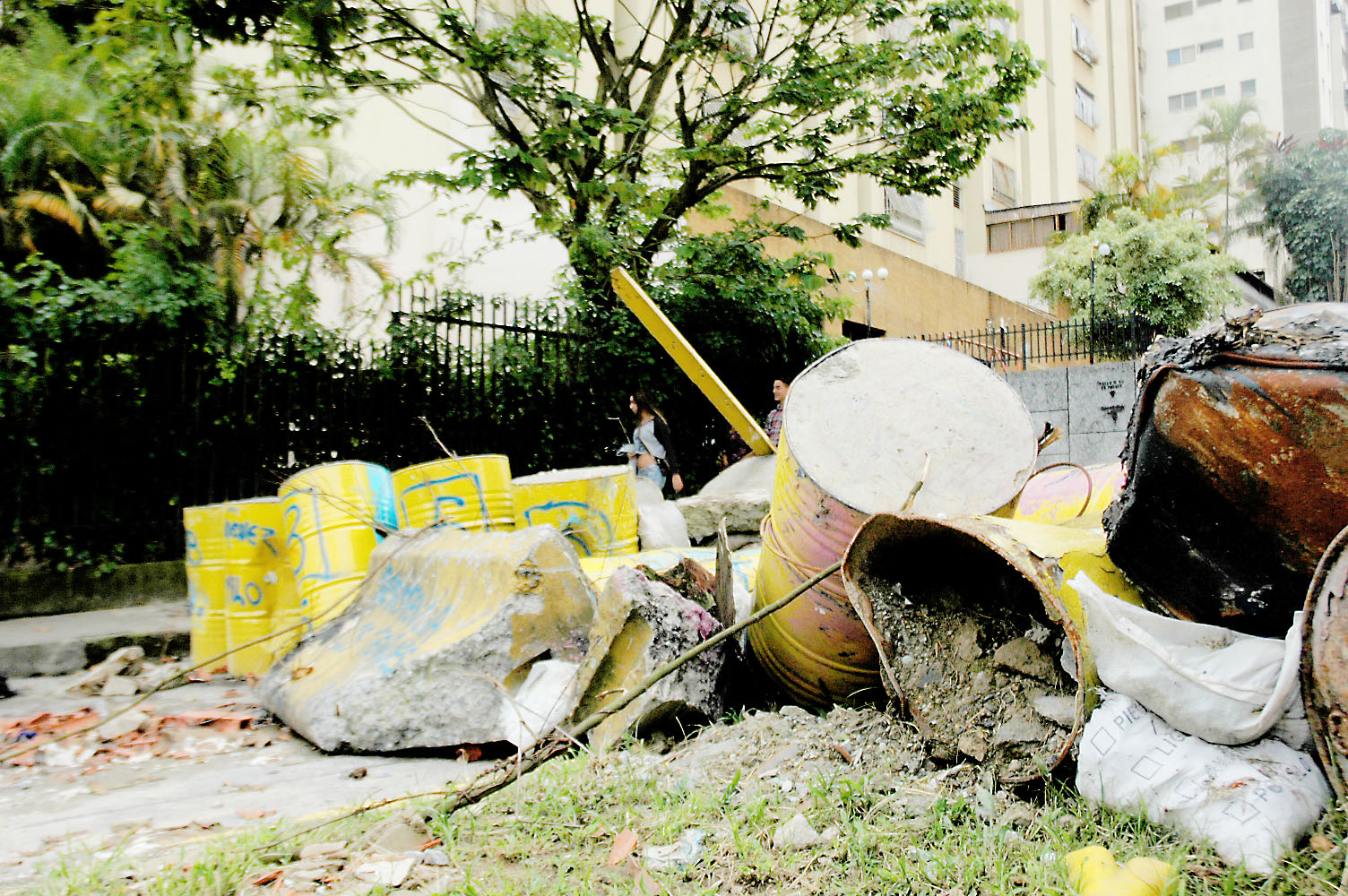 Habitantes de Los Nuevos Teques no quieren barricadas