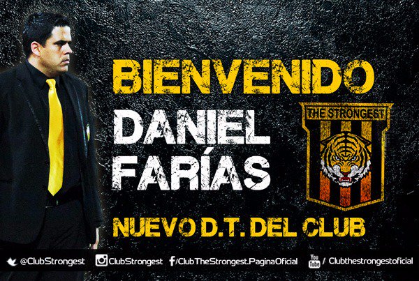 Daniel Farías será el nuevo técnico del The Strongest