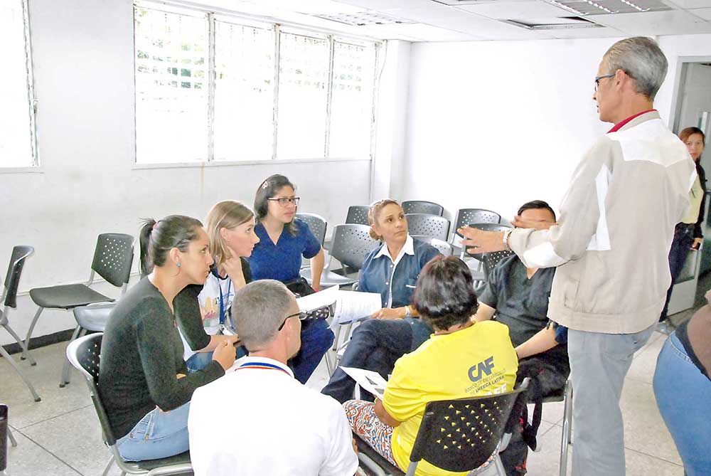 Impartieron taller al personal del Distrito Sanitario 1