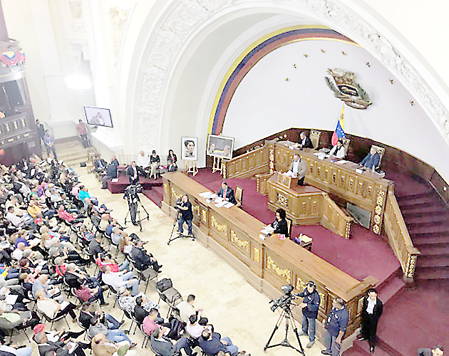 Asamblea Nacional discute informe Odebrecht