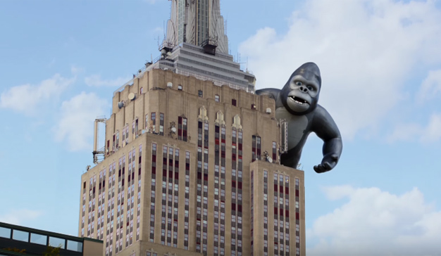 Volkswagen se inspira en King Kong en este romantico spot