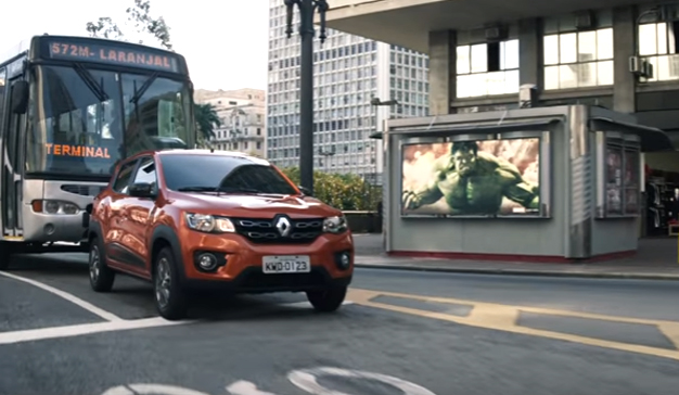 Renault y Hulk rompen en este anuncio las barreras entre la publicidad y el séptimo arte