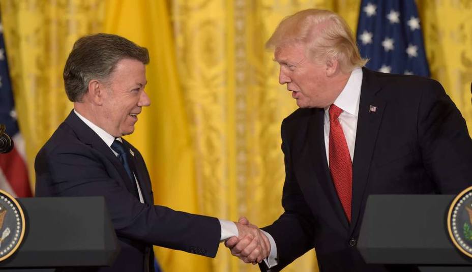 Santos adelantó los puntos sobre Venezuela que tratará con Trump