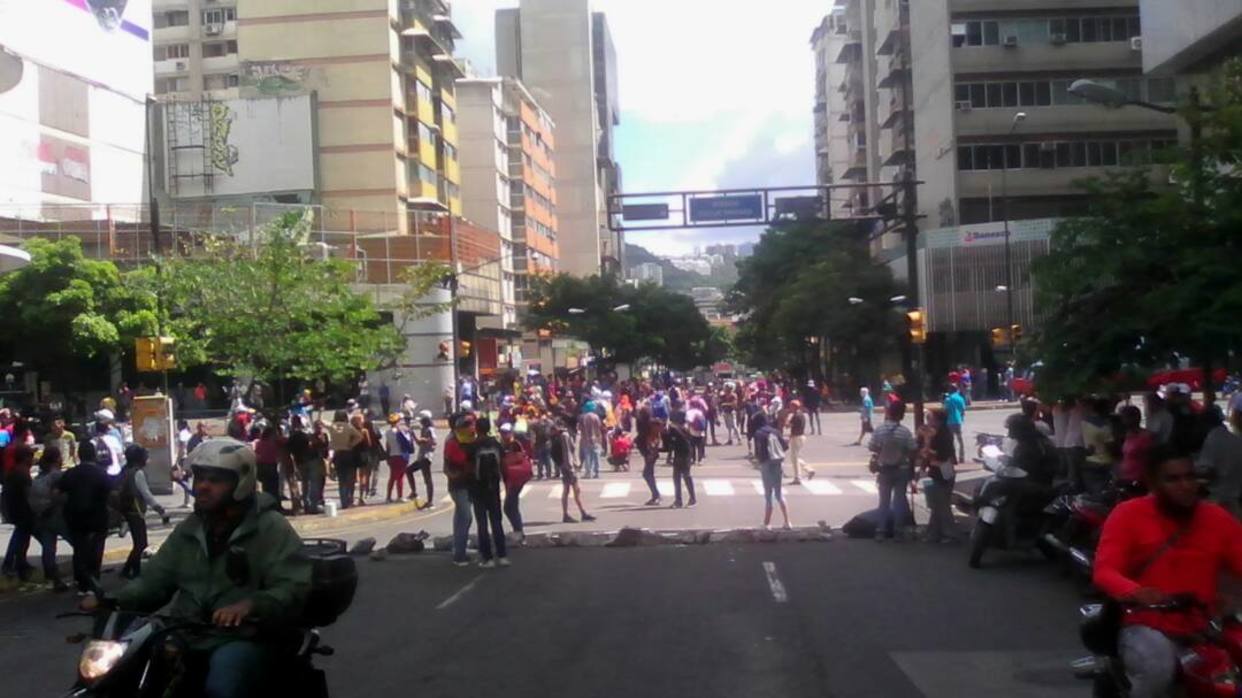 GNB dispersa protesta de “Resistencia” en Chacao