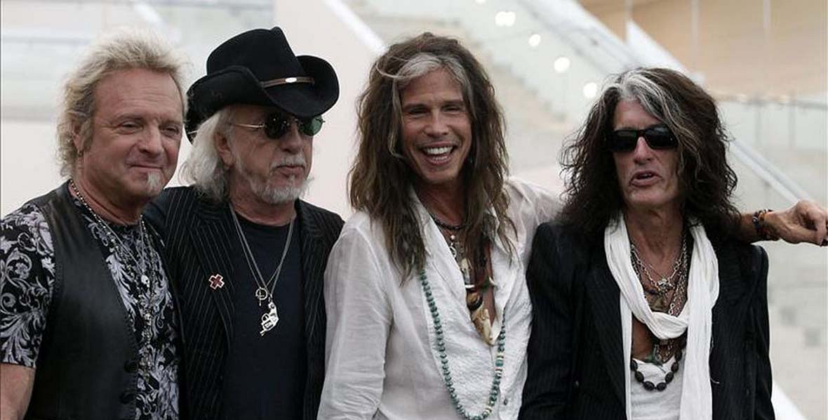 Aerosmith deleitó a los amantes del rock en Río de Janeiro