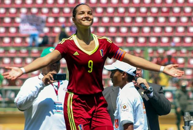 ¡Orgullo nacional! Deyna Castellanos es una de la tres finalistas a mejor jugadora FIFA de 2017