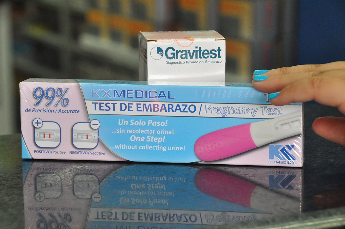 En farmacias carrizaleñas no hay pruebas de embarazo
