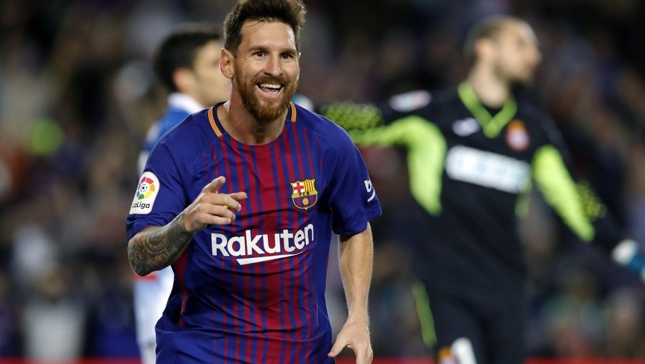 Con tres goles de Lionel Messi, Barcelona bailó a Espanyol