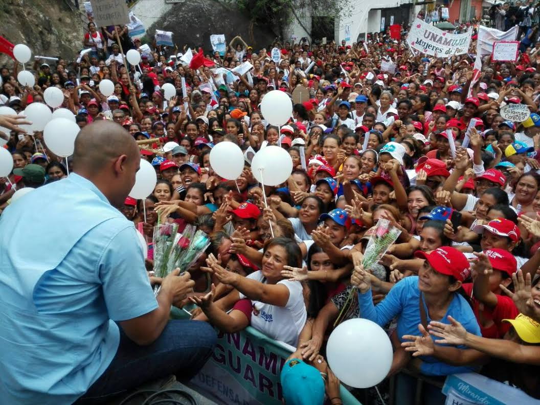 Rodríguez resteado con las mujeres