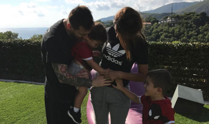 Lionel Messi y Antonella Roccuzzo esperan su tercer hijo
