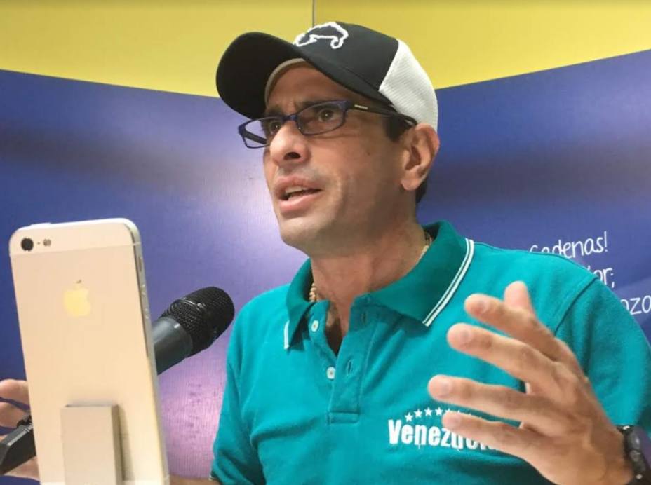 Capriles exigió al CNE no retrasar publicación de resultados