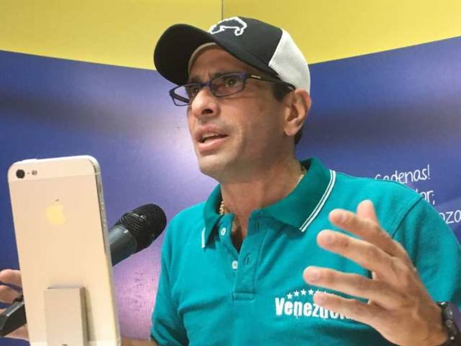 Capriles se retirará de la MUD si Ramos Allup continúa en ella
