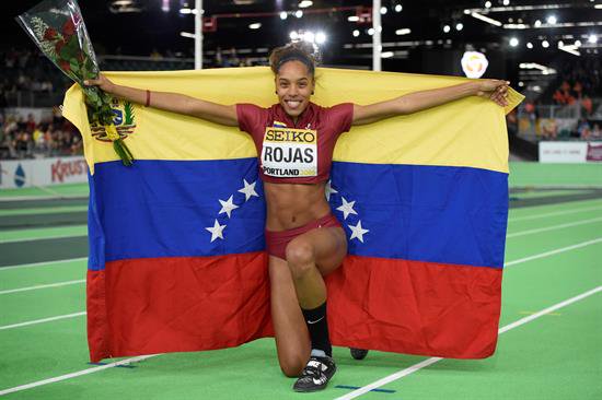 Yulimar Rojas es finalista al premio atleta revelación del año