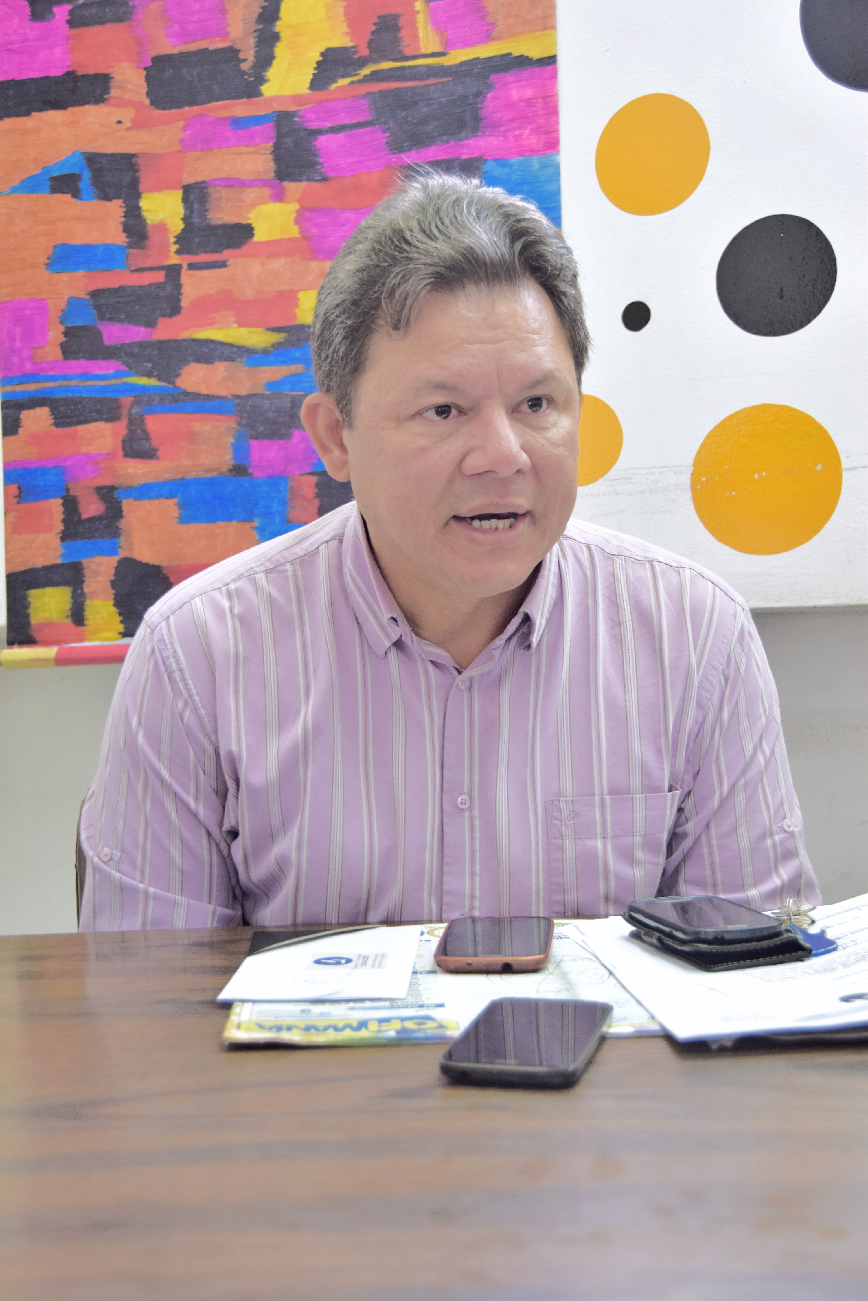 Oswaldo Mora, militante de PJ y concejal de la Cámara de Los Salias
