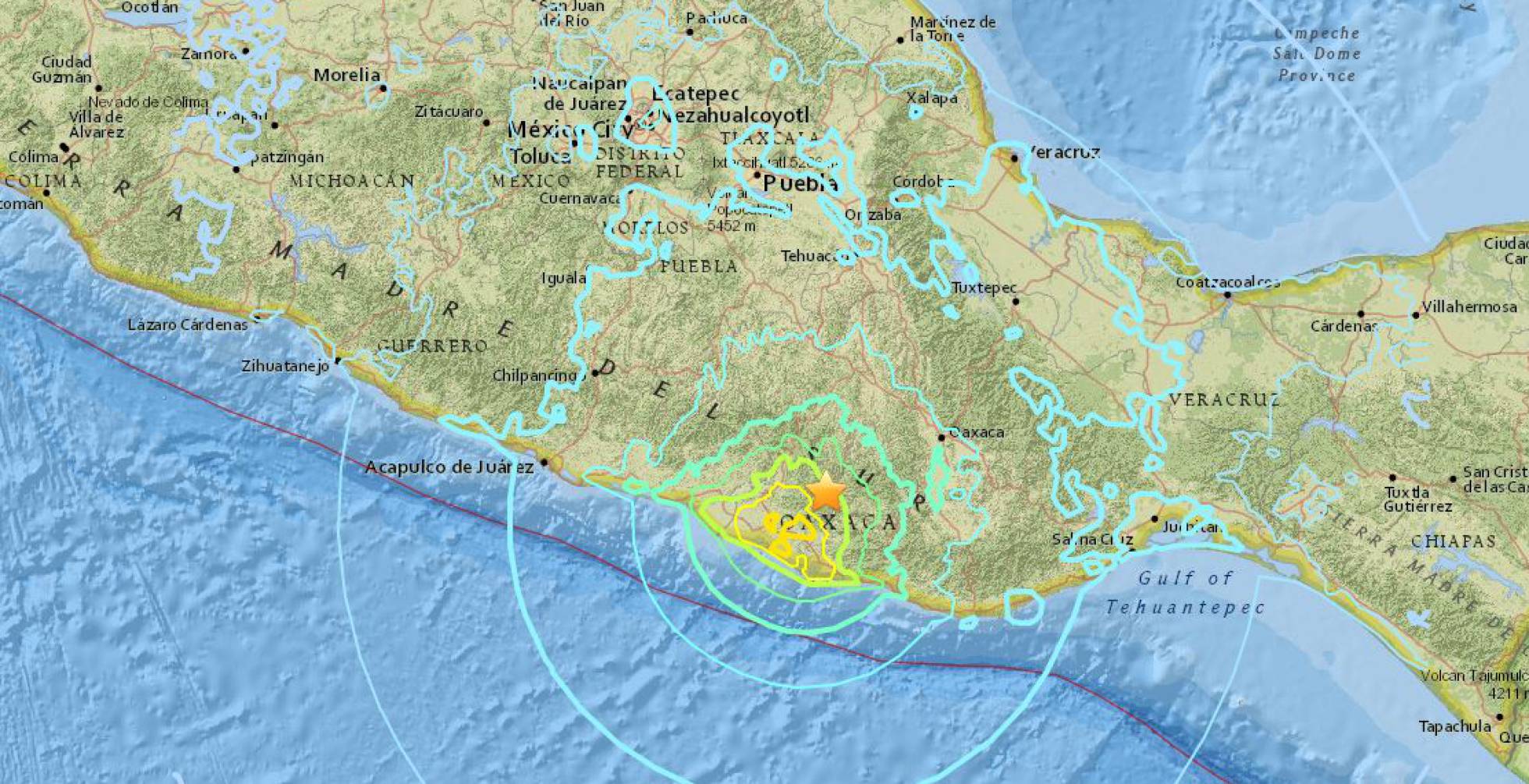 Un nuevo terremoto de magnitud 6 sacude el centro y el sur de México