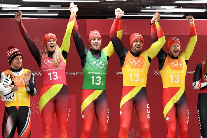 Juegos de Invierno: Alemania sigue comandando el medallero de Pyeongchang-2018