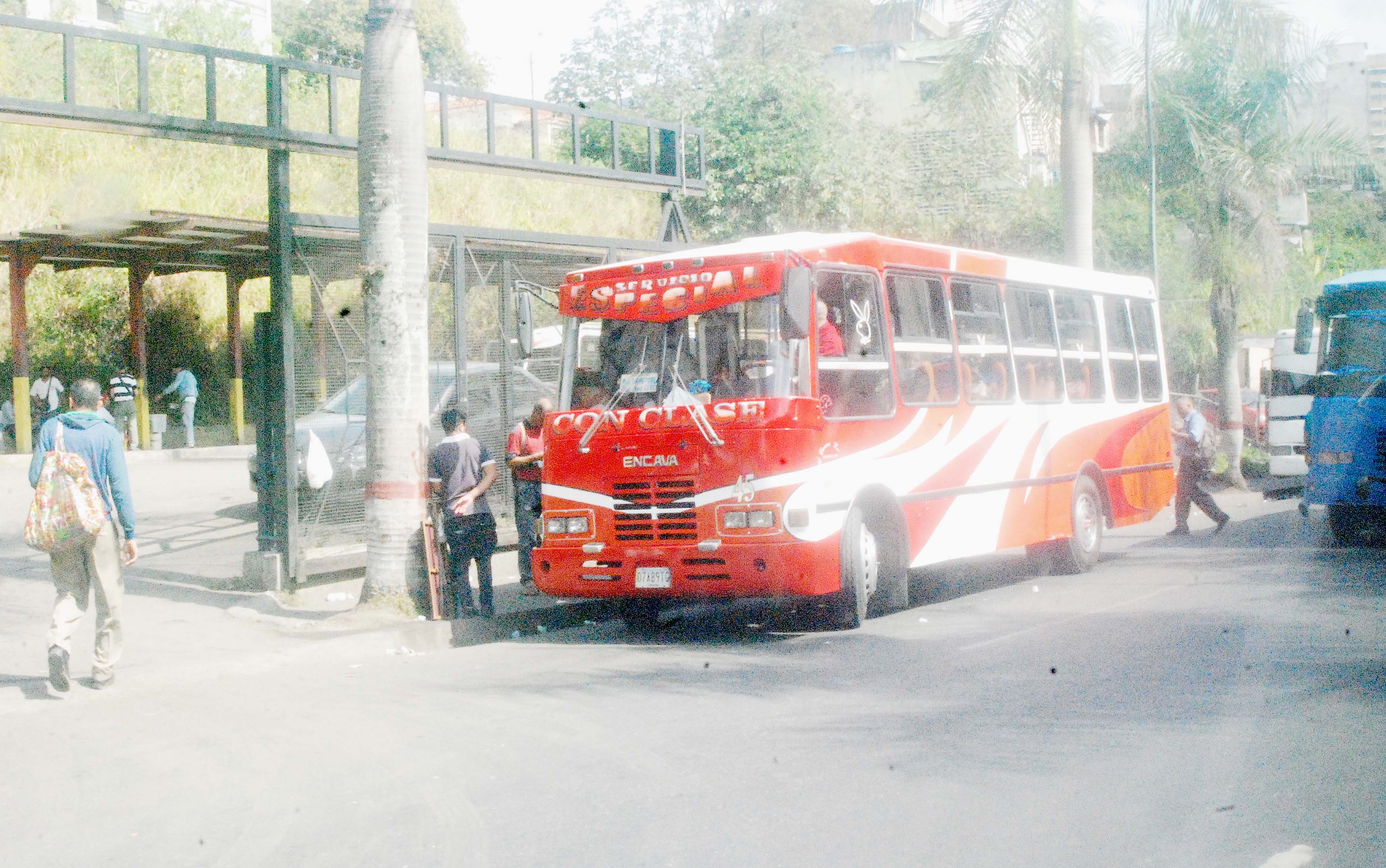 El hampa viaja en autobús