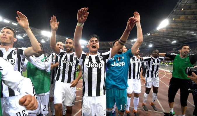 Juventus igualó en Roma y consiguió el campeonato de Italia