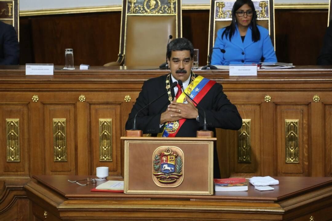Maduro se juramentó ante la Asamblea Nacional Constituyente