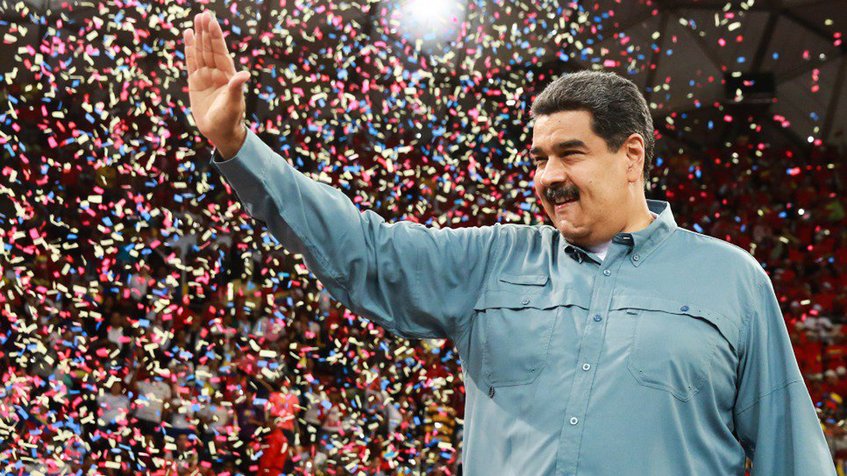 Nicolás Maduro fue reelegido Presidente de la República con 5.823.728 millones de votos