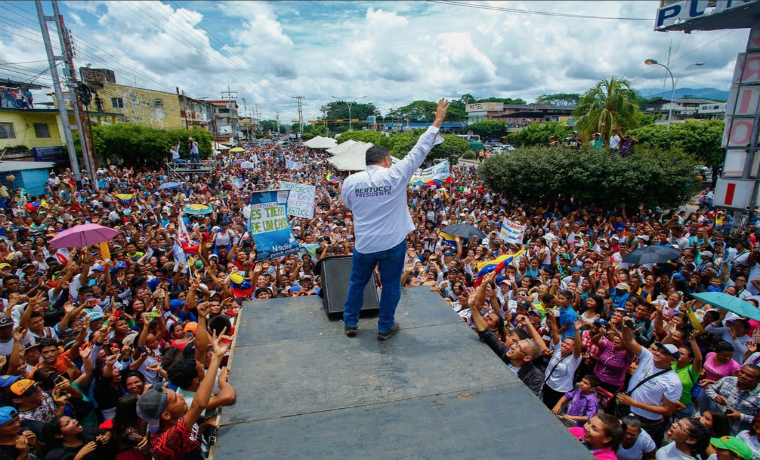 Bertucci aseguró que “representa la mayor oportunidad de capitalizar el voto castigo en contra de Maduro”