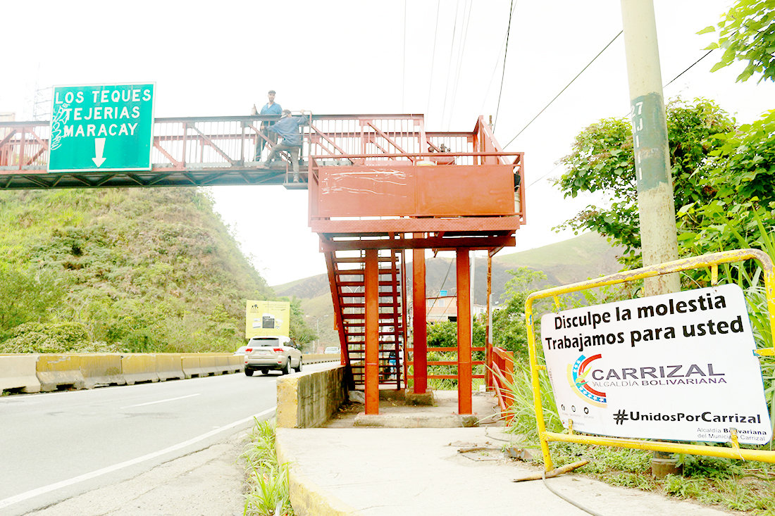 Pasarela del Km. 20 será reinaugurada el fin de semana