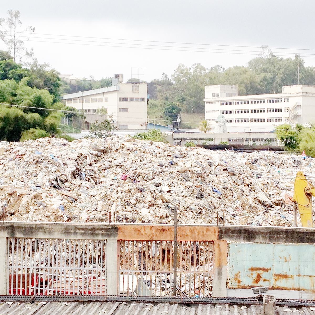 Zona Industrial El Tambor  convertida en otro Limoncito