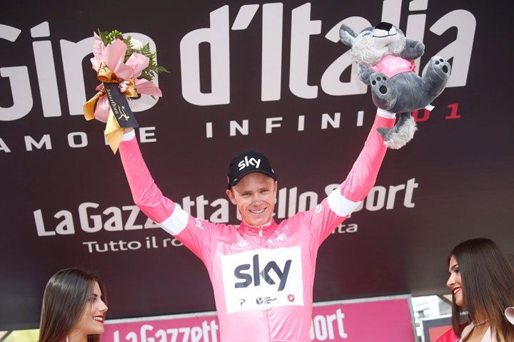 Froome acaricia el título del Giro de Italia