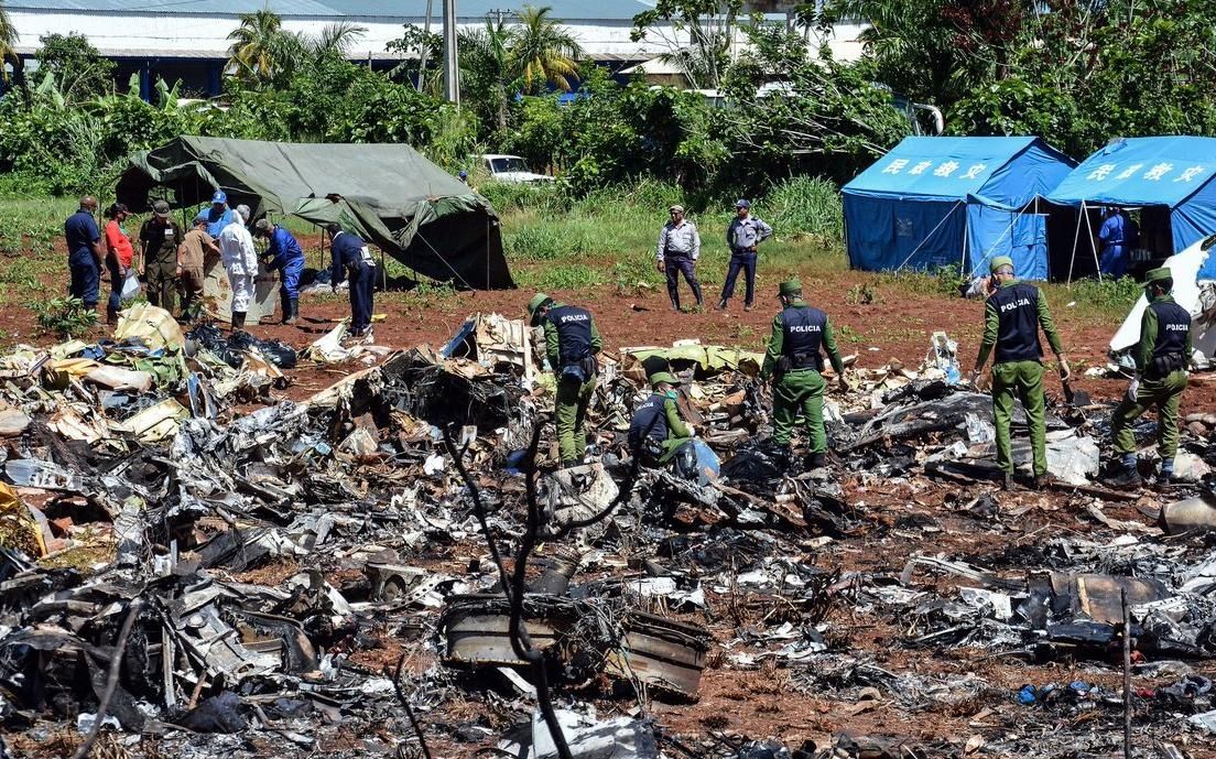 Identificadas todas las víctimas de accidente aéreo en Cuba