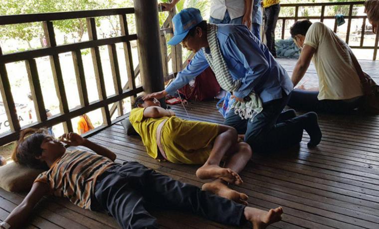 14 muertos y más de 200 hospitalizados por envenenamiento se registraron en Camboya