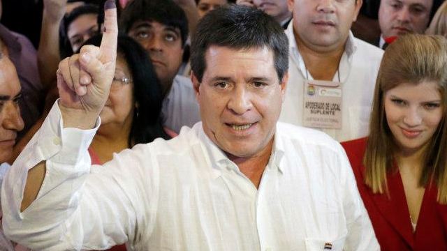 Presidente de Paraguay Horacio Cartes presenta su renuncia