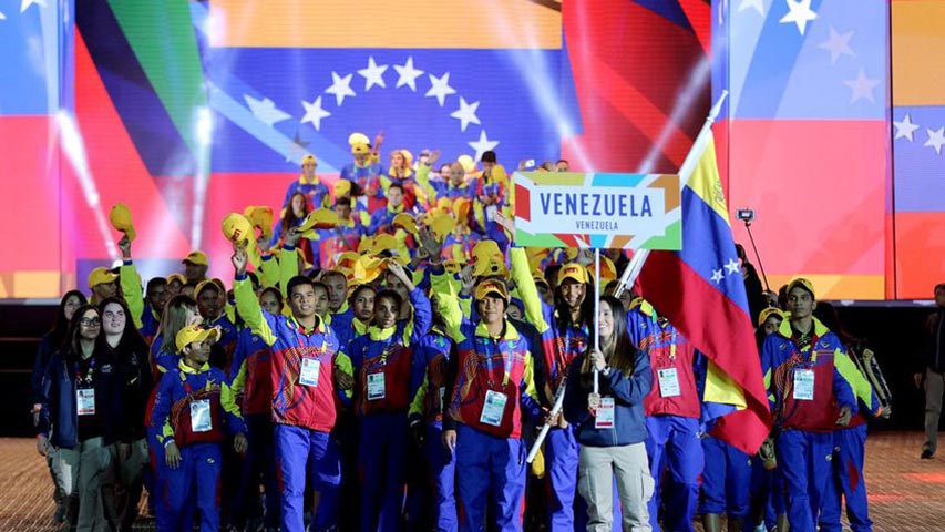 Venezuela tendrá 394 atletas en los Juegos Suramericanos